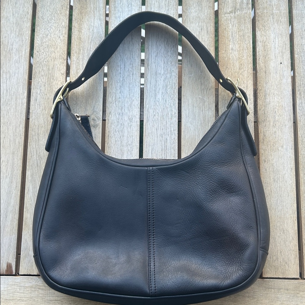 Vintage Coach Legacy West Hobo # 9342 black Y2K Trendy Shoulder Bag